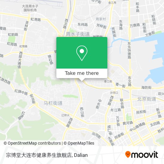 宗博堂大连市健康养生旗舰店 map
