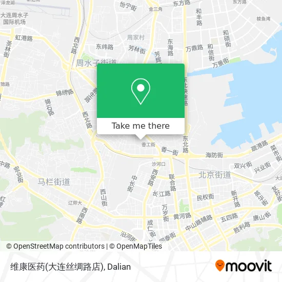 维康医药(大连丝绸路店) map