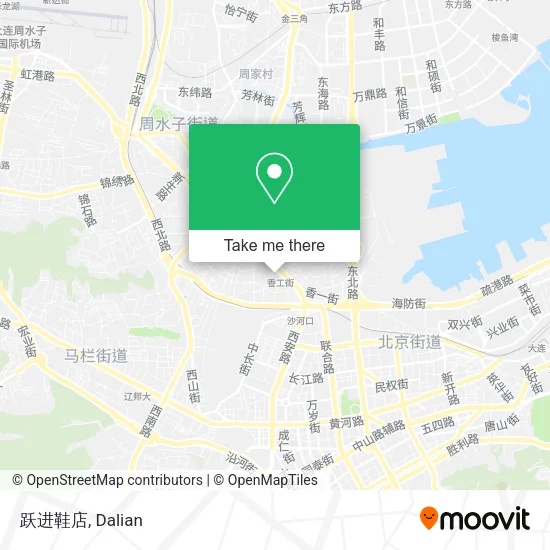 跃进鞋店 map