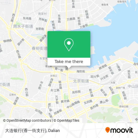 大连银行(香一街支行) map