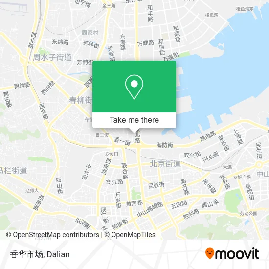 香华市场 map