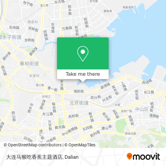 大连马猴吃香蕉主题酒店 map
