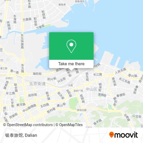 银泰旅馆 map