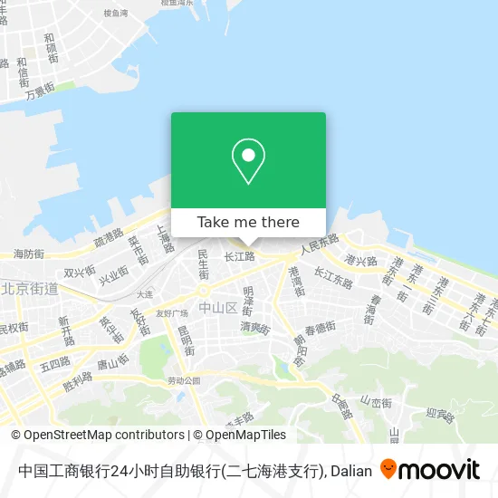中国工商银行24小时自助银行(二七海港支行) map