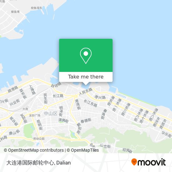 大连港国际邮轮中心 map