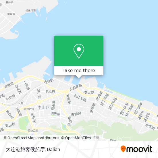 大连港旅客候船厅 map