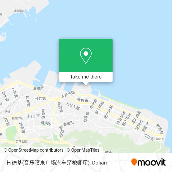 肯德基(音乐喷泉广场汽车穿梭餐厅) map