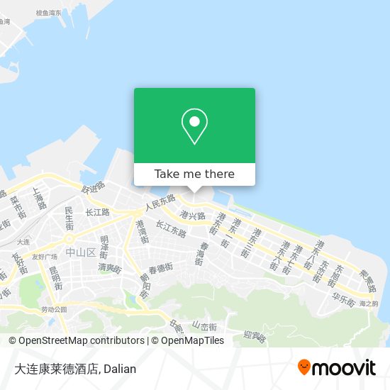 大连康莱德酒店 map