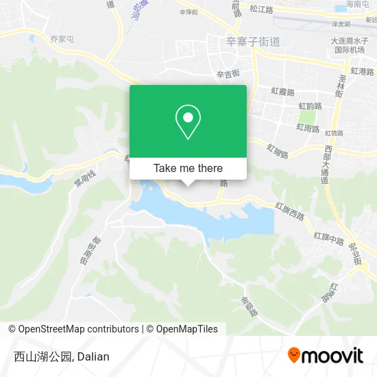 西山湖公园 map
