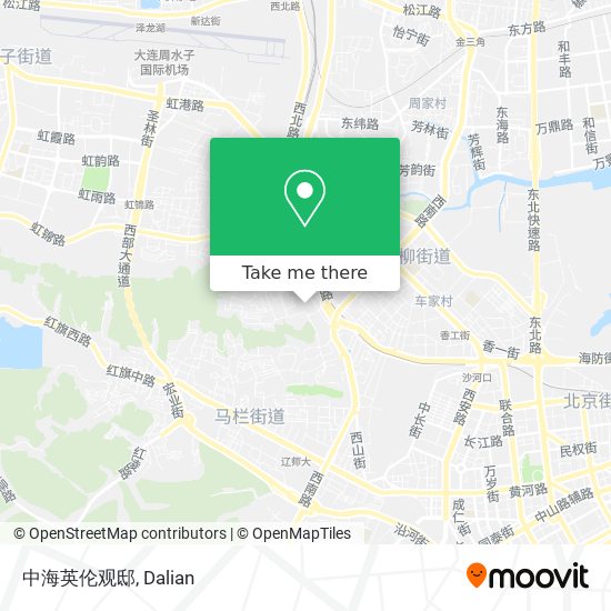 中海英伦观邸 map