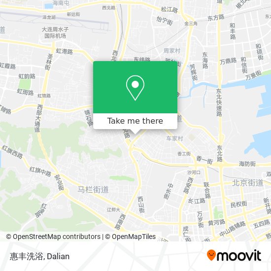 惠丰洗浴 map