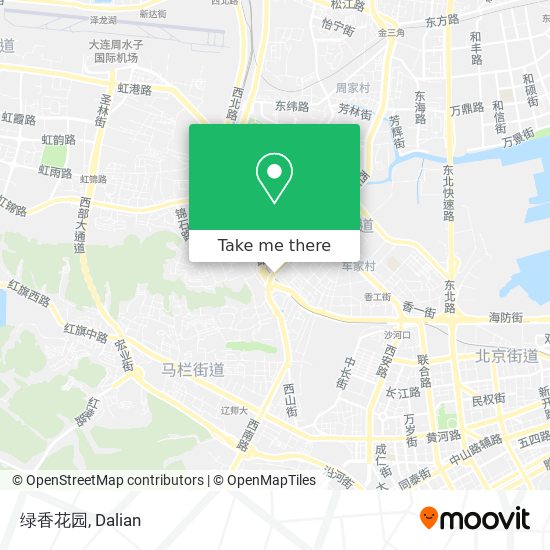 绿香花园 map