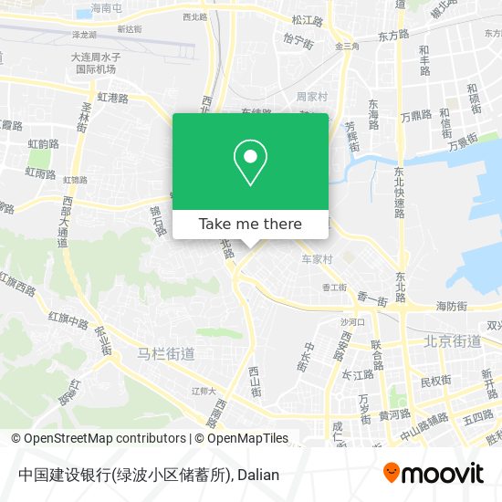 中国建设银行(绿波小区储蓄所) map