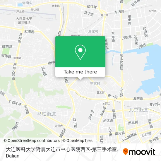 大连医科大学附属大连市中心医院西区-第三手术室 map