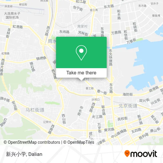 新兴小学 map