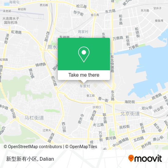 新型新有小区 map