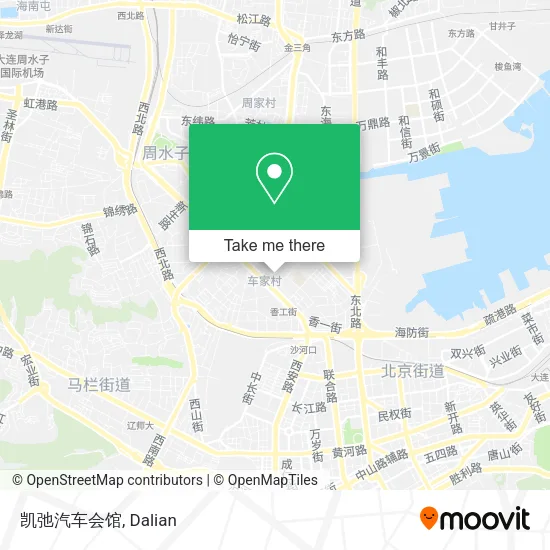 凯弛汽车会馆 map