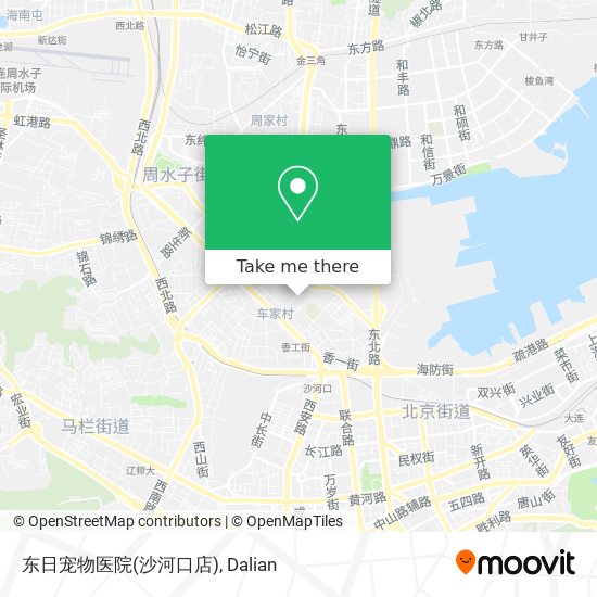 东日宠物医院(沙河口店) map