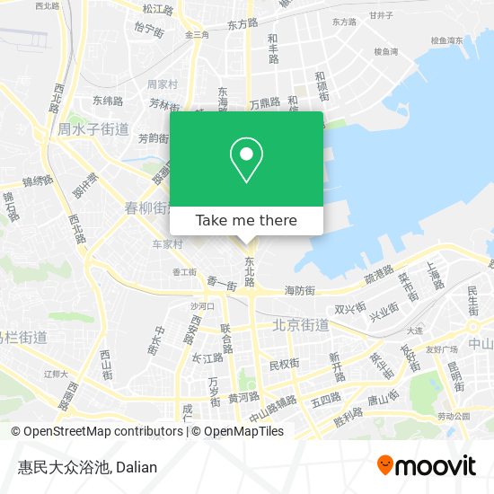 惠民大众浴池 map
