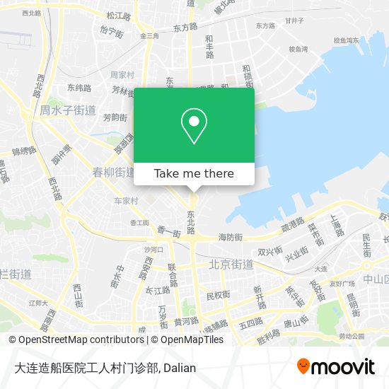 大连造船医院工人村门诊部 map