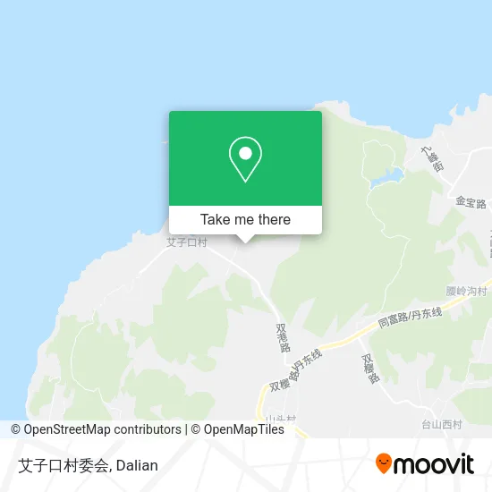 艾子口村委会 map