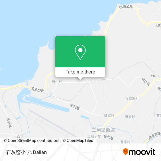 石灰窑小学 map