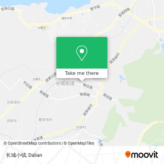 长城小镇 map
