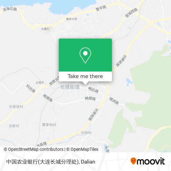 中国农业银行(大连长城分理处) map