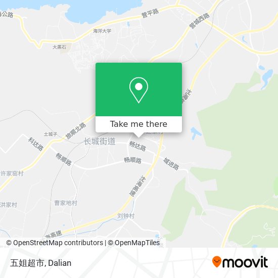 五姐超市 map