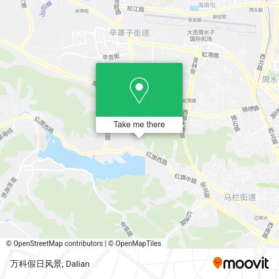 万科假日风景 map