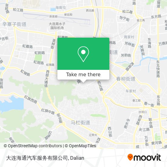大连海通汽车服务有限公司 map