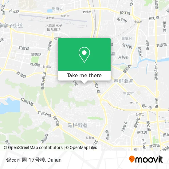 锦云南园-17号楼 map