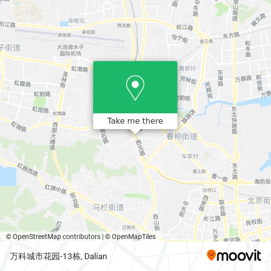 万科城市花园-13栋 map