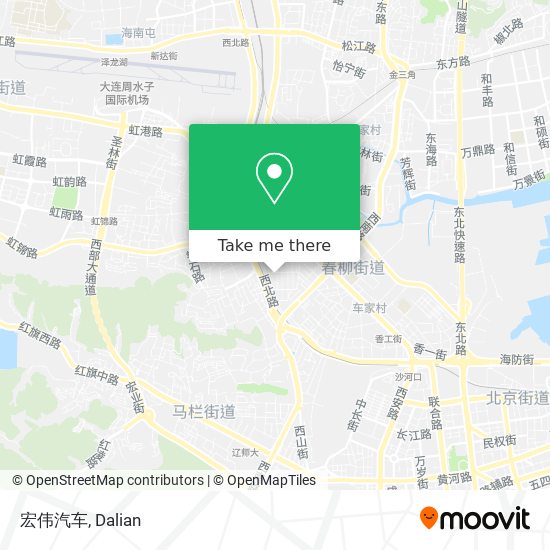 宏伟汽车 map