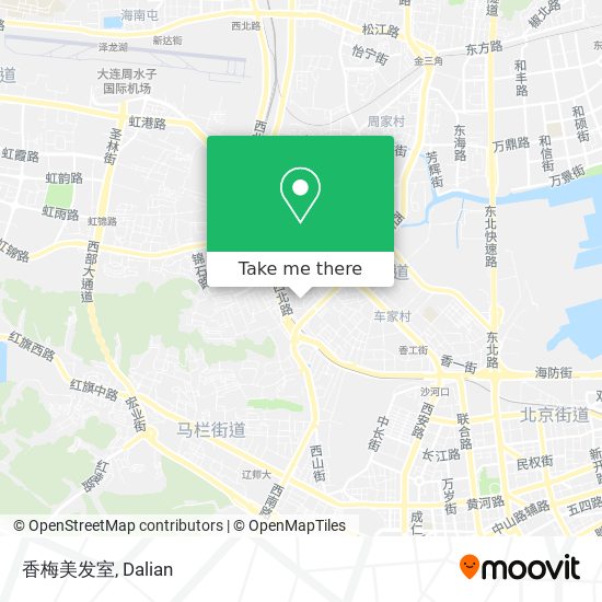 香梅美发室 map