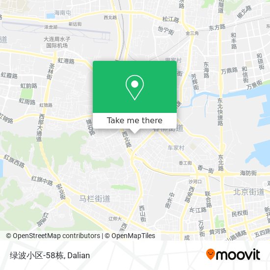 绿波小区-58栋 map