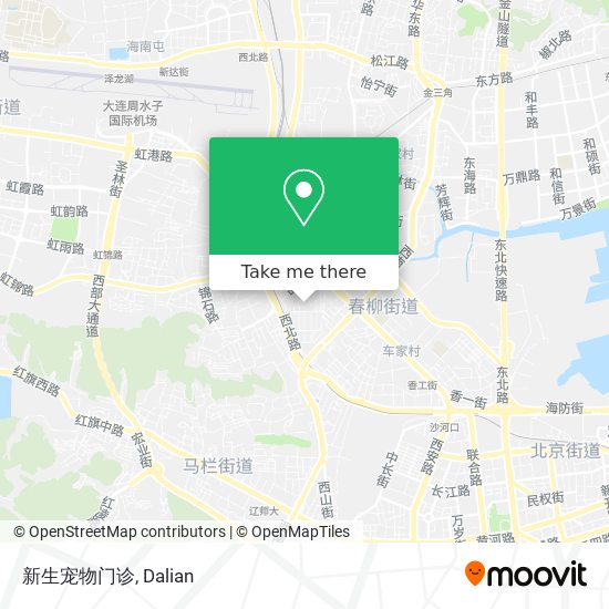 新生宠物门诊 map
