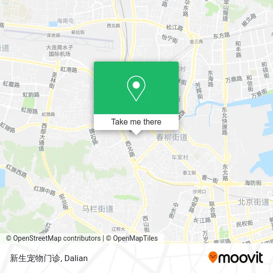 新生宠物门诊 map