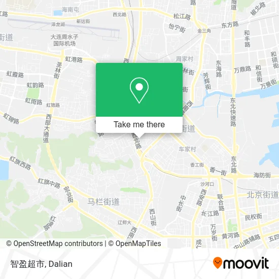 智盈超市 map