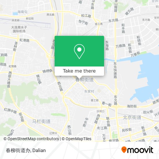 春柳街道办 map