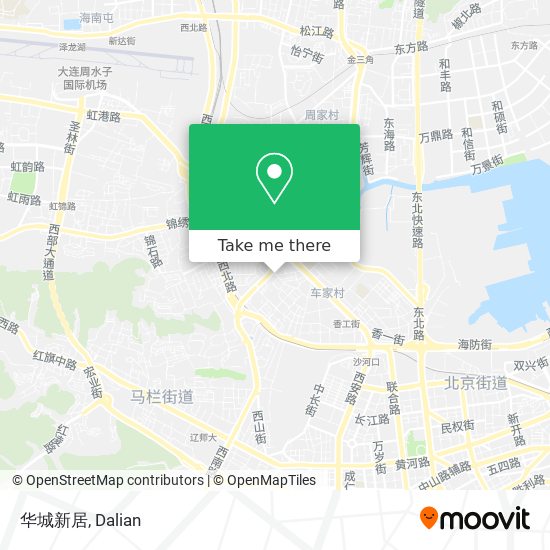 华城新居 map