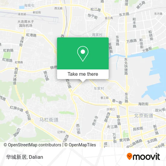 华城新居 map