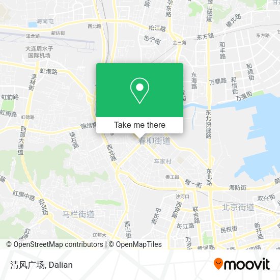 清风广场 map