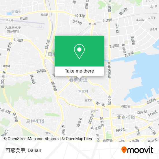 可馨美甲 map