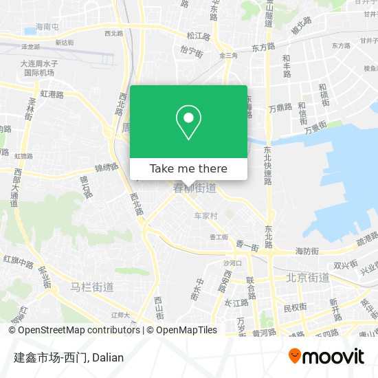 建鑫市场-西门 map