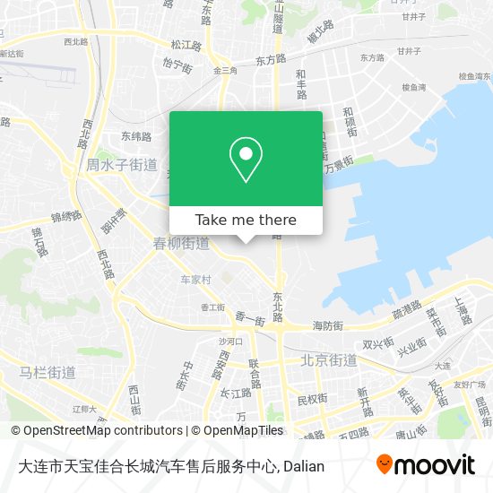 大连市天宝佳合长城汽车售后服务中心 map