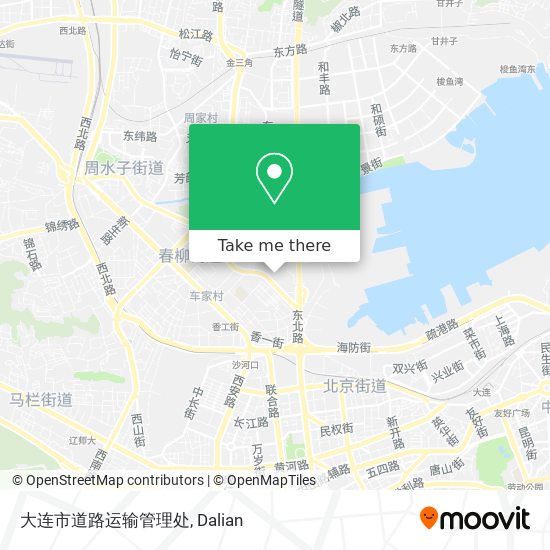 大连市道路运输管理处 map