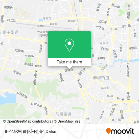 旺亿铭松骨休闲会馆 map