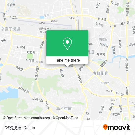 锦绣洗浴 map