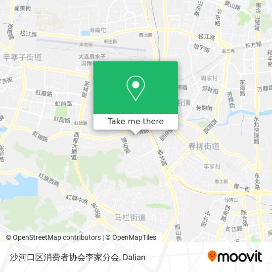 沙河口区消费者协会李家分会 map